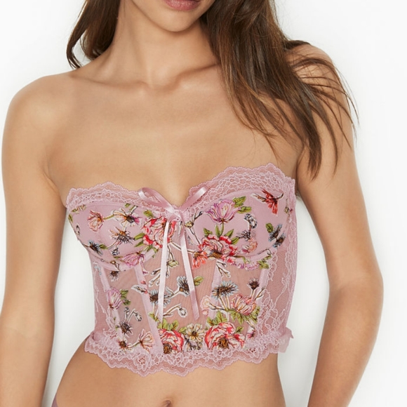 Victoria's Secret Other - Victoria's Secret Dream Angels Lightly Lined Embroidered Bra Top